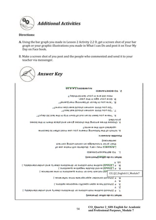 EAPP Q 2 – Module 7 Designing, Conducting and Gathering Information ...