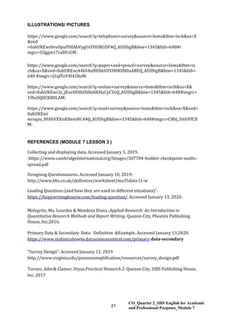 EAPP Q 2 – Module 7 Designing, Conducting and Gathering Information ...