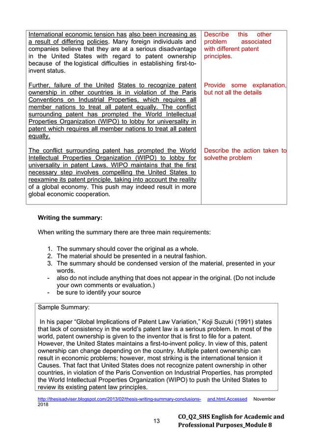 EAPP Q 2 – Module 8 Writing the Report Survey Field ...