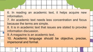 English for Academic and Professional Purposes | PPTX