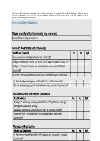 EAPP Quarter 2 – Module 5 Designing, Testing, and Revising Survey ...