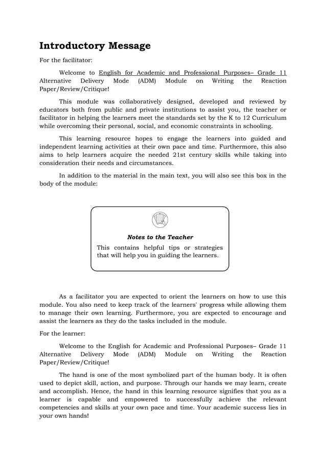 EAPP Quarter 2 – Module 5 Designing, Testing, and Revising Survey ...