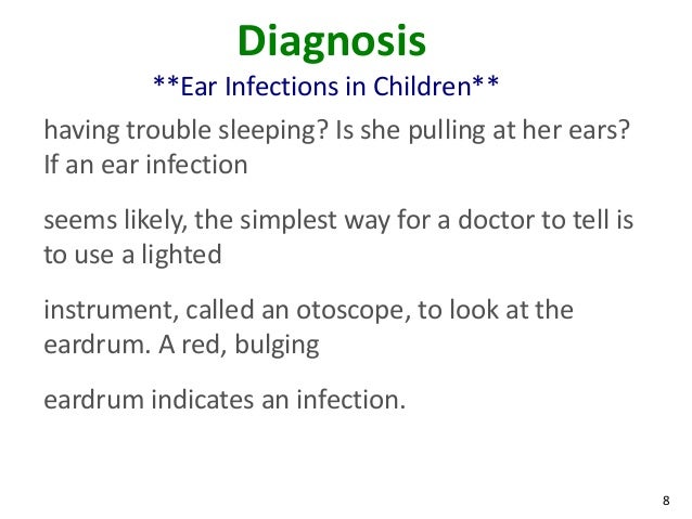 ear infections doctors note for ear infection