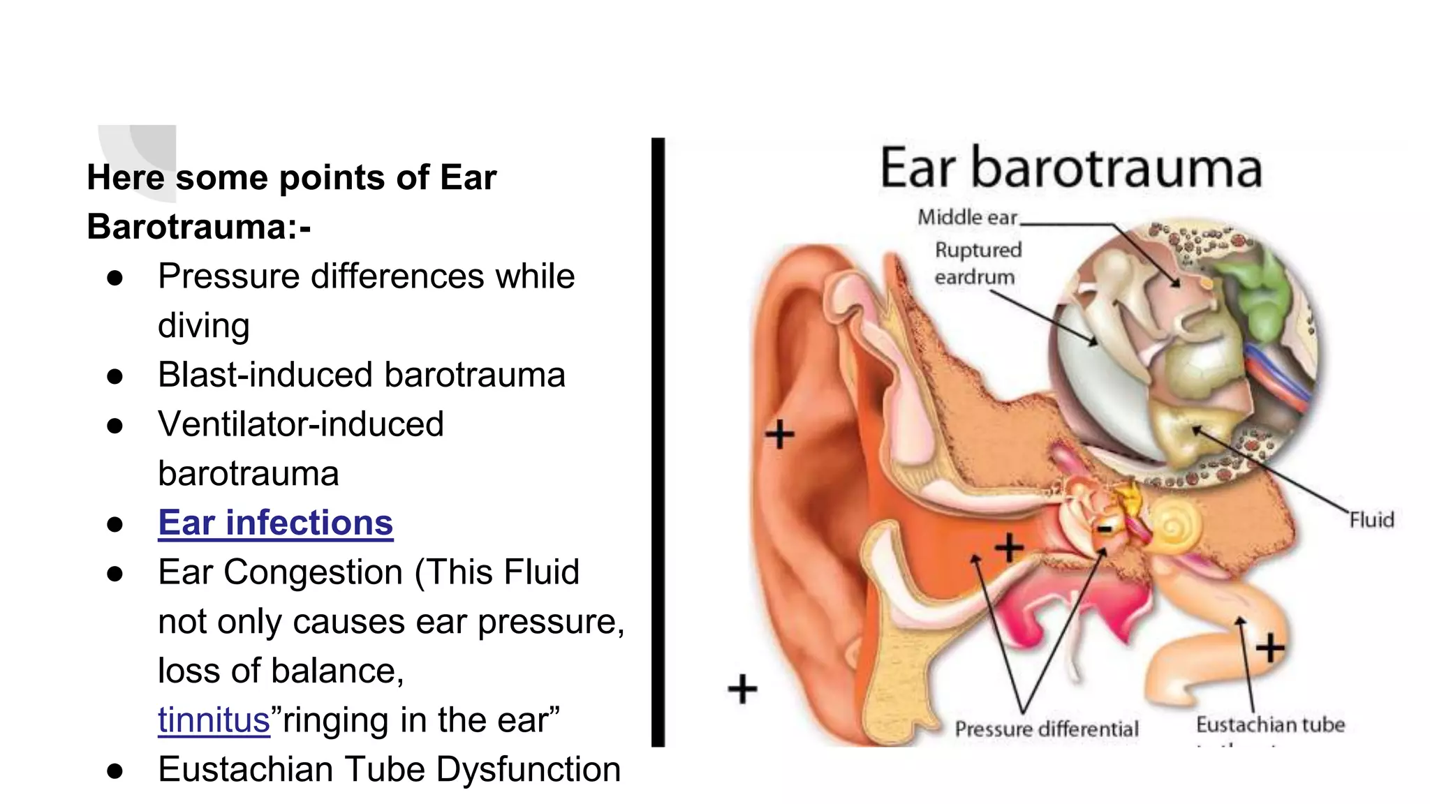 Ear Barotrauma Causes Symptoms And Treatment PPTX ear-barotrauma-causes-symptoms-and-treatment-pptx