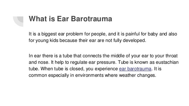 symptoms of barotrauma ear symptoms of barotrauma ear