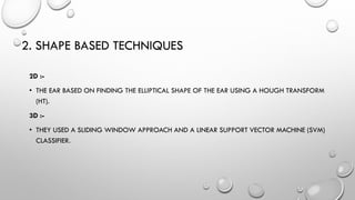 Ear biometrics | PDF