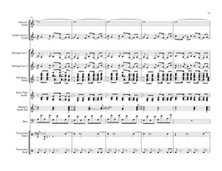 15

             ° w
                 77
                                                 w                         w                                      w                                   w
       Synth &
     Descent



                               œ œ ™ œ œ œ œj             j ™                           œ œ™ œ œ œ                j            j ™                         œ œ œ œ™ œ œ œ
                 ¢& J œ
                    œ                                            œ         œœ                                                         œ œ™
Gentle Groove
        Synth                  J              œ           œœ œ œ           J            J                         œœ           œœ œ œ

                 °
                  & œj                                                                                                                           ™
                                   j                                       j             j
                                  œ œ™ œ œ œ œj              j
                                                                    œ œœ   œœ           œ œ™ œ œ œ                j               j
                                                                                                                                          œ œœ œ                 œ œ œ™ œ œ œ
                                                            œ œ™                                                                 œ œ™
Shining Fuzz 1
                       œ                         œ                                                                œœ                                        œ

              & œœ                œ œ ™ œ œ œ œj             j ™
                                                                    œ œœ   œœ             œ   œ™                  j               j ™
                                                                                                                                          œ œœ        œ ≈ ≈ œr   œ œ œ™
                J                 J              œ          œœ             J              J           œ œœ        œœ             œœ                   R                     œ   œ   œ
                             œ ™™™ œ ™™ œ œ                                                   œ ™
Shining Fuzz 2

                  œ ™™™      œ œœ ™ œœ œ œ       œ ™™   œ ™™ œ ™™            œ ™™™   œ ™™™    œœ ™™                 œ ™™    œ ™™™ œ ™™™               œ ™™™ œ    œ œ œ ™™
                                              ‰ œ ™™™
                                                        œ™ œ™
                                                                                                                  ‰ œ ™™™
                                                                    œ œœ                              œ   œ   œ                           œ   œ   œ              œ œ œ™     œ   œ   œ
                ‰ œ ™™
                             œ™ œ œ œ œ
                                                                           ‰ œ ™™
                  œ
                  œ          œ™ œ œ œ            œ      œ™ œ™       œ œœ
                                                                    œ œœ     œ
                                                                             œ       œ™
                                                                                     œ
                                                                                     œ™       œ       œ
                                                                                                      œ   œ
                                                                                                          œ   œ     œ       œ œ™
                                                                                                                            œ™ œ          œ
                                                                                                                                          œ   œ
                                                                                                                                              œ   œ
                                                                                                                                                  œ   œ™ œ
                                                                                                                                                      œ œ
                                                                                                                                                      œ™ œ       œ œ œ™     œ
                                                                                                                                                                            œ   œ
                                                                                                                                                                                œ   œ
                                                                                                                                                                                    œœ
                             œ œ™ œ œ œ                 œ™ œ™       œ œœ                       œ ™™
                                                                                                              œ             œ™ œ™                                œ œ œ™
                                                                                                                                                                 œœœ        œ   œ   œœ
                                       ™                œ œ™                                                                œ œ™                                 œ œ œ™
                                                 œ                                                    œ   œ   œ                           œ   œ   œ
       Synth ¢& ‰
                  œ
                  œ™         œ™                                     œ œœ     œ       œ                œ   œ         œ                     œ   œ   œ   œ œ                   œ   œ
   FM Space
                                            œ ‰ œœ™     œ™ œ        œ œœ   ‰ œ™      œ™        œ      œ   œ   œ
                                                                                                              œ   ‰ œ
                                                                                                                    œ™      œ™ œ          œ   œ   œ   œ™ œ                  œ   œ    œ
                                                                                                                                                                                     œ


                 & ‰ œ ™™ œ ™™ œ ™
                     œ ™ œ ™ œ ™™        œ œœ    ‰
                                                   œ ™™ œ ™™ œ ™™ œ œ œ
                                                                           ‰ ™ ™
                                                                             œ ™™ œ ™™ œ ™™ œ œ œ
                                                                                                                  ‰
                                                                                                                    œ ™™™ œ ™™™ œ ™™™ œ œ œœ œ ™™™         œ œ œ œ ™™ œ œ œ
   Retro Pads

                                         œ œœ      œ™ œ™ œ™ œ œ œ            œ œ œ™ œ œ œ                           œ œ œ œ œœ œ                           œ œ œ œ™ œ œ œ
       Synth
                     œ œ œ               œ œœ      œ œ œ œ œœ                œ œ œ œ œœ                             œ œ œ œ œœ œ                           œ œœœ œ œœ     œ
                   ˙
                 & ˙
                   ˙           œ ™™™
                               œ
                               œ
                                             œ
                                             œ
                                             œ
                                                 ˙
                                                 ˙
                                                 ˙           ˙ ™™
                                                             œ
                                                             œ        œ
                                                                      œ
                                                                       j
                                                                           ˙w
                                                                           ˙           œ ™™
                                                                                       œ
                                                                                                œj
                                                                                                œ
                                                                                                œ
                                                                                                                  ˙
                                                                                                                  ˙
                                                                                                                  ˙             ˙
                                                                                                                                ˙
                                                                                                                                ˙
                                                                                                                                             ˙
                                                                                                                                             ˙
                                                                                                                                             ˙                   œ ™™™
                                                                                                                                                                 œ
                                                                                                                                                                 œ
                                                                                                                                                                          œ
                                                                                                                                                                          œ
                                                                                                                                                                          œ
     Bellatrix
    Synth Pad                                œ
                                             J   ˙
                                                 Ó                                              œ                 ˙                                                       œ
                                                                                                                                                                          J
                     œ œ               œ     œ     œ œ œ              œ      œ œ œ              œ                   œ œ œ                 œ
                 ? œ œ œ                   œ     œ œ œ              œ      œ œ œ              œ                   œ œ œ                 œ
         Bass                                                                                                                                                         ∑

                 ° <b>œj ‰ b˙              œ     œ b˙                œ     œ b˙                           œ       œ b˙                        œ                  b˙             œ
   Percussion
                  / Œ œ≈‰ Ó                                                                                                                           Œ
                            R
        Snare



                     j j     j             j  j j    j                     j j     j                      j       j j    j                        j              j j            j
                 ¢/ œ ‰ œ ‰ œ ‰            œ‰ œ‰ œ ‰ œ‰              œœ    œ‰ œ ‰ œ ‰                     œ‰      œ‰ œ ‰ œ‰                   œœ œ ‰             œ‰ œ‰          œ‰
   Percussion
        Kick
 