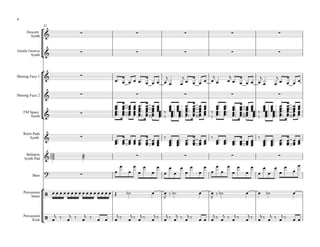 6

              °
                 32

                              ∑                              ∑                                   ∑                                  ∑                                   ∑
        Synth &
      Descent




                 ¢&
Gentle Groove                 ∑                              ∑                                   ∑                                  ∑                                   ∑
        Synth



                 °
                                        œ ™ œ œ œ œ™ œ œ œ œj
                  &           ∑                                                               j           j                      j
                                                                                                œ™ œ œ œ œ œ                    œ œ™ œ œ œ œj                        j       œ
                                                                                                                                                                    œ œ™ œ œ
Shining Fuzz 1
                                                              œ                              œ                                                œ
Shining Fuzz 2   &            ∑                              ∑                                   ∑                                  ∑                                   ∑
                                        œ ™™™                œ ™™                œ ™œ ™          œ ™™               œ ™™™ œ ™™™                         œ ™œ ™          œ ™™
                                                             œ ™™           œœ œœ ™™™™ œœ ™™™™   œ ™™                               œ ™™
                                                                                                                                    œ™             œœ œœ ™™™™ œœ ™™™™   œ ™™
                                                œ   œ    œ          œ   œ   œ                           œ   œ   œ                          œ   œ   œ                           œ   œ   œ
                                        œ™
                                        œ
                                        œ™
                                                œ
                                                œ   œ
                                                    œ    œ
                                                         œ   œ      œ
                                                                    œ   œ
                                                                        œ   œ
                                                                            œœ ‰ œœ ™ œœ ™       œ      œ
                                                                                                        œ   œ
                                                                                                            œ   œ ‰ œ ™™ œ ™™
                                                                                                                œ
                                                                                                                œ   œ œ             œ™     œ
                                                                                                                                           œ   œ
                                                                                                                                               œ   œ
                                                                                                                                                   œœ ‰ œœ ™ œœ ™       œ      œ
                                                                                                                                                                               œ   œ
                                                                                                                                                                                   œ   œ
                                                                                                                                                                                       œ
                                                             œ ™™            œ ‰ œ™ œ™           œ ™™                               œ™              œ ‰ œ™ œ™           œ ™™
                                                œ   œ    œ   œ      œ   œ        œ œ             œ      œ   œ       œ œ                                 œ œ             œ      œ   œ   œ
    FM Space
                 ¢&           ∑         œ
                                        œ™      œ
                                                œ   œ
                                                    œ    œ
                                                         œ   œ      œ
                                                                    œ   œ
                                                                        œ    œ    œ™ œ™          œ      œ
                                                                                                        œ   œ
                                                                                                            œ   œ
                                                                                                                œ ‰ œ œ
                                                                                                                    œ™ œ™           œ™
                                                                                                                                    œ
                                                                                                                                           œ
                                                                                                                                           œ
                                                                                                                                           œ
                                                                                                                                               œ
                                                                                                                                               œ
                                                                                                                                               œ    œ    œ™ œ™          œ      œ
                                                                                                                                                                               œ   œ
                                                                                                                                                                                   œ   œ
                                                                                                                                                                                       œ
        Synth




                                        œ ™™™ œ œ œ          œ ™™ œ œ œ
                                                                                 ‰ ™ ™ ™              ‰ ™ ™                 ‰ ™ ™ ™
                                                                                  œ ™™ œ ™™ œ ™ œ œ œ  œ ™™ œ ™™ œ ™™ œ œ œ  œ ™™ œ ™™ œ ™ œ œ œ
    Retro Pads
                 &            ∑
                                        œ œ œœ               œ™ œ œ œ             œ™ œ™ œ™ œ œ œ       œ œ œ™ œ œ œ          œ™ œ™ œ™ œ œ œ
        Synth
                                        œ œ œœ               œ œ œœ   œ           œ œ œ œ œœ
                                                                                  œ œ                  œ œ œ œ œœ         œ  œ œ œ œ œœ
                                                                                                                             œ œ
                   ˙           ˙
     Bellatrix
    Synth Pad    & ˙
                   ˙
                   ˙           ˙
                               ˙                             ∑                                   ∑                                  ∑                                   ∑
                                                œ        œ          œ       œ        œ       œ          œ       œ       œ       œ          œ       œ        œ       œ          œ       œ
                 ?                      œ           œ        œ          œ        œ       œ       œ          œ       œ       œ       œ          œ        œ       œ       œ          œ
         Bass                 ∑

                 °
    Percussion
         Snare       / œœœœœœœœœœœœœœœœ Œ           b˙                  œ        œ ‰ b˙
                                                                                 J
                                                                                                            œ       œ ‰ b˙
                                                                                                                    J
                                                                                                                                               œ        œ b˙                       œ


                     j   j   j          j           j j                 j  j j    j                            j j    j                        j  j j    j
                 ¢/ œ ‰ œ ‰ œ ‰ œ œ     œ‰          œ‰ œ‰               œ‰ œ‰ œ ‰ œ‰                        œœ œ‰ œ ‰ œ‰                       œ‰ œ‰ œ ‰ œ‰                        œœ
    Percussion
         Kick
 