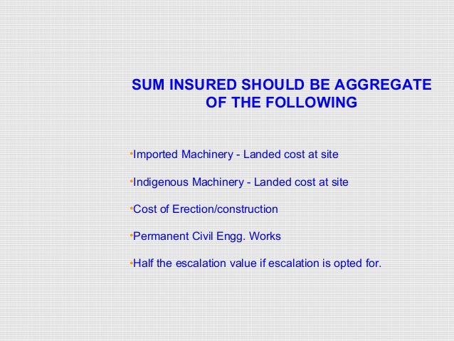 EAR and CAR Insurance in Construction