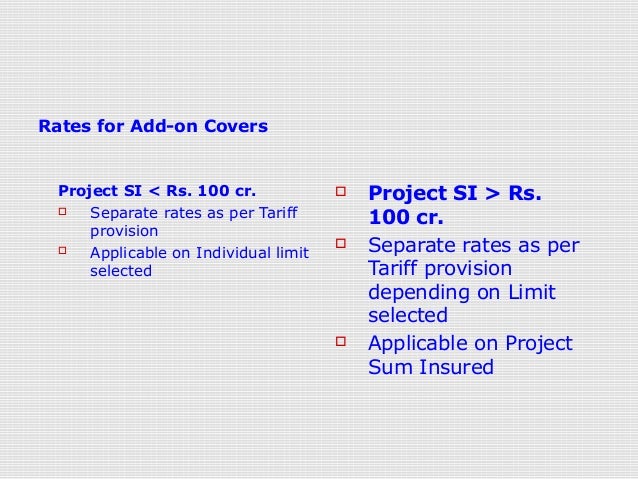 EAR and CAR Insurance in Construction