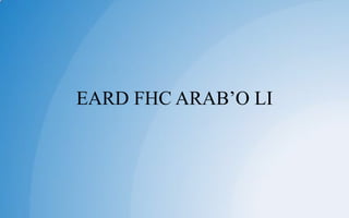 EARD FHC ARAB’O LI
 