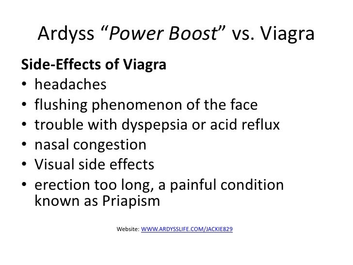 Viagra and nasal congestion