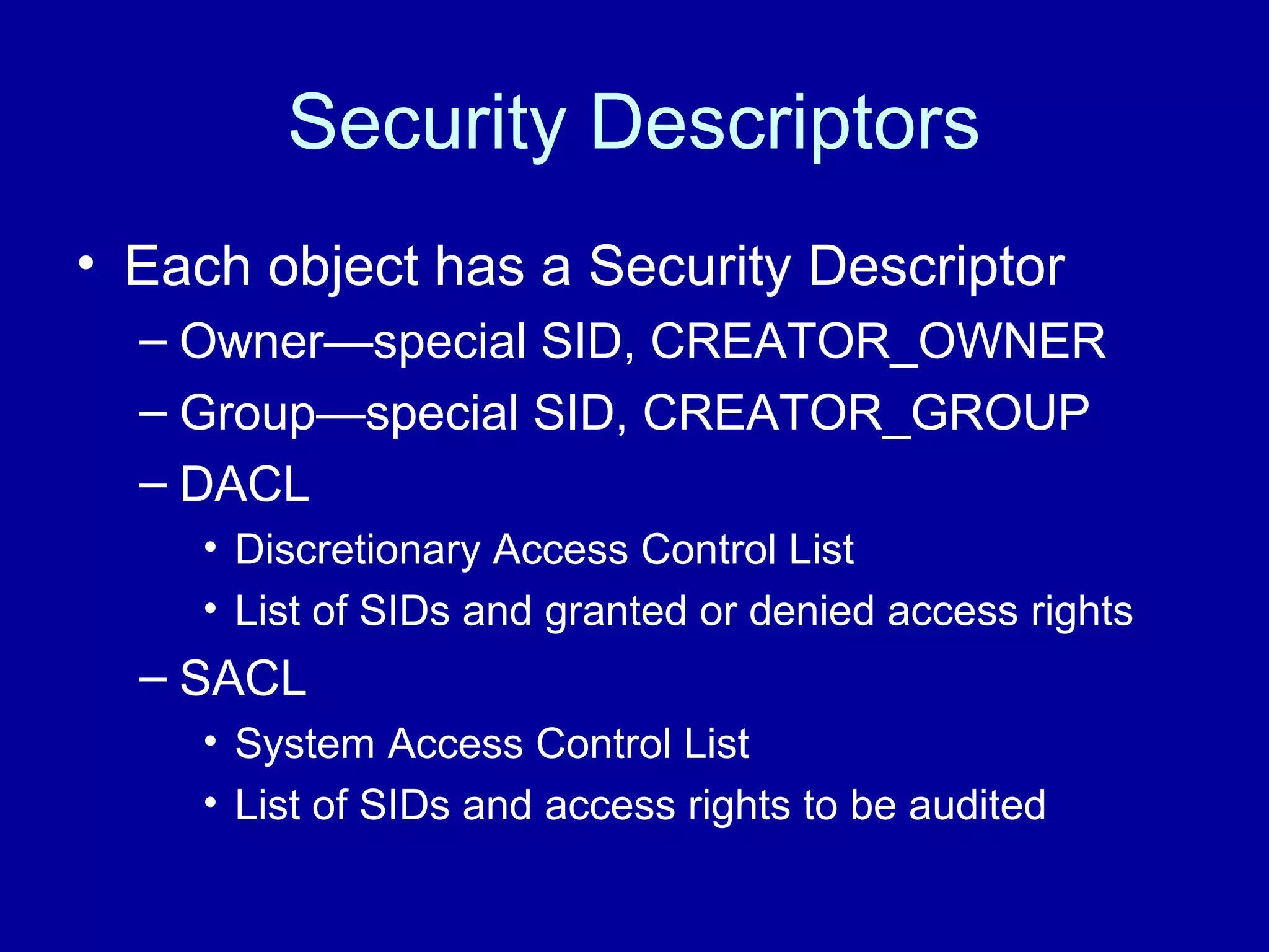 The Windows Opereting System PPT The windows opereting system ppt