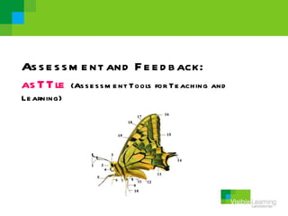 As s e s s m e nt and F e e d b ack:
as TTle (As s e s s m e nt Tools for Te ach ing and
Le arning)
 