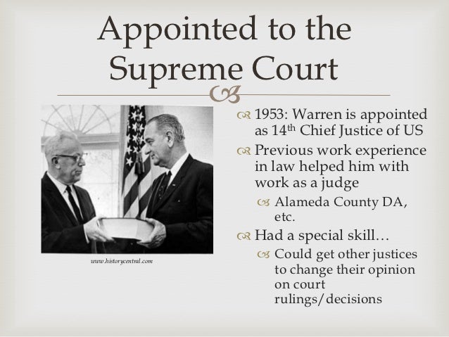 Earl warren