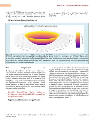 Early Universe Magneto-Gravitational Coupling Genesis Physics: Part I | PDF