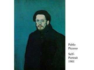 1901 Pablo Picasso Self-Portrait 1901 