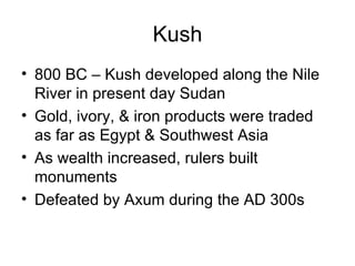 Early African History | PPT
