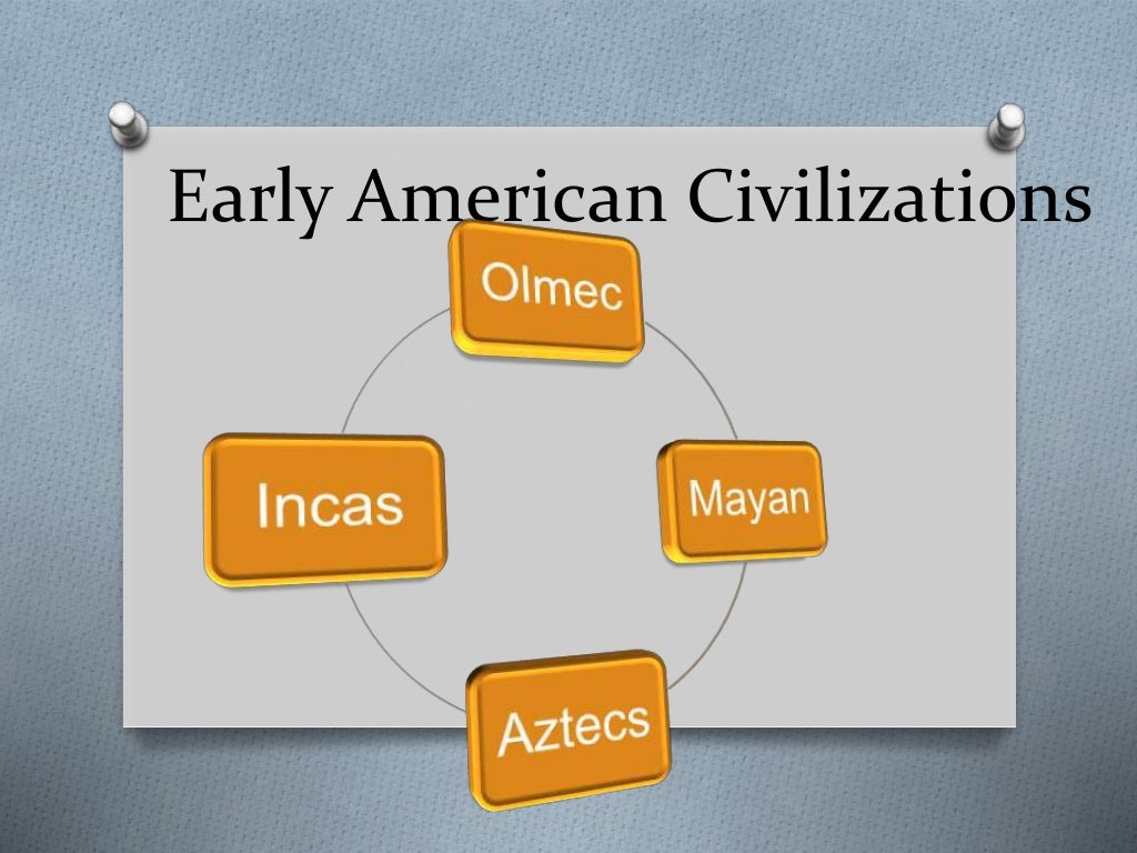 Early american civilizations