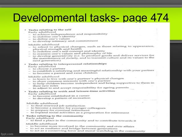 Early adulthood development Early adulthood development image