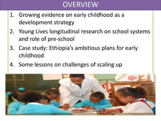Early childhood as a priority for sustainable education systems in ...