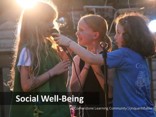 Social Well-Being

 