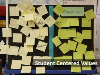 Student Centered Values

 