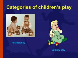 Categories of children’s play Parallel play Solitary play 