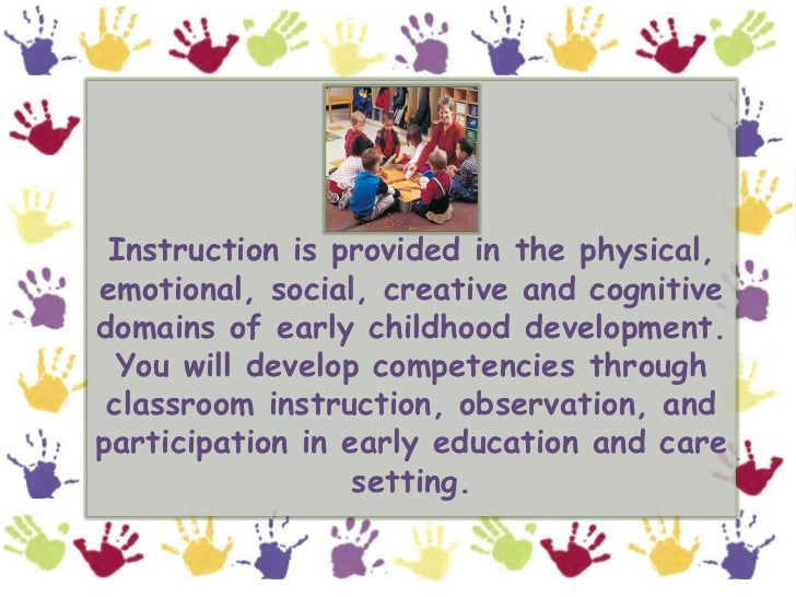 Early childhood education