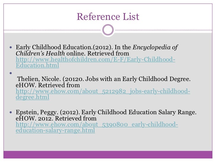 ece 312 early childhood program ece 312 early childhood program