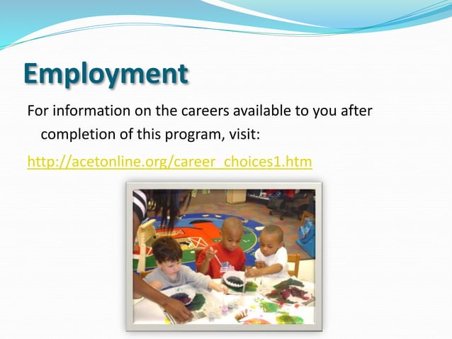 Early Childhood Care & Education power point | PPTX