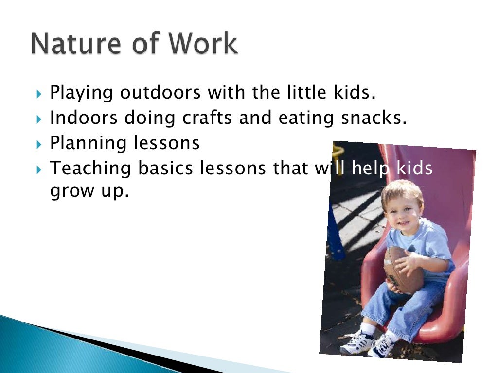Early childhood education powerpoint