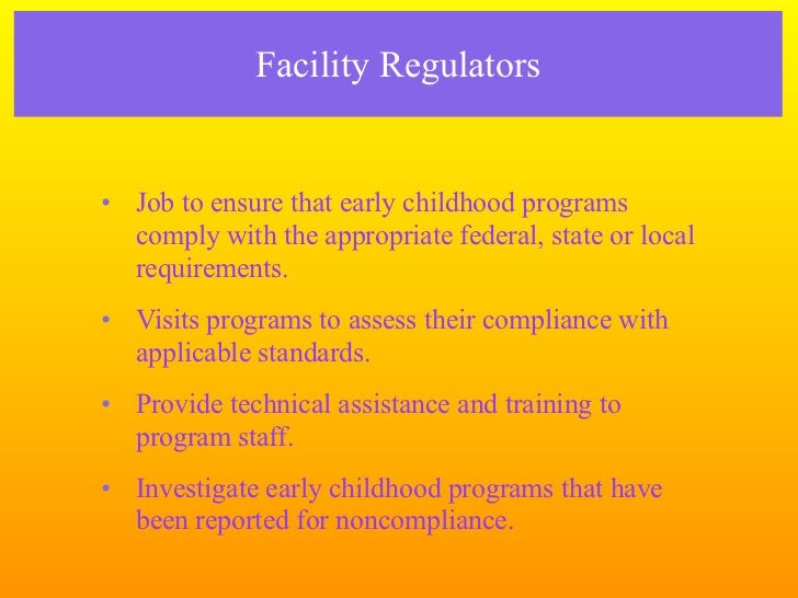 Early childhood professions