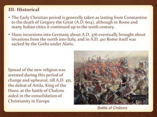10th Incursion Early christian architecture | PPTX