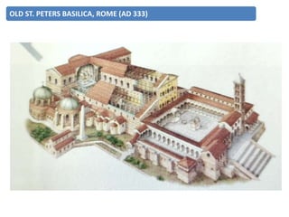 OLD ST. PETERS BASILICA, ROME (AD 333)
 