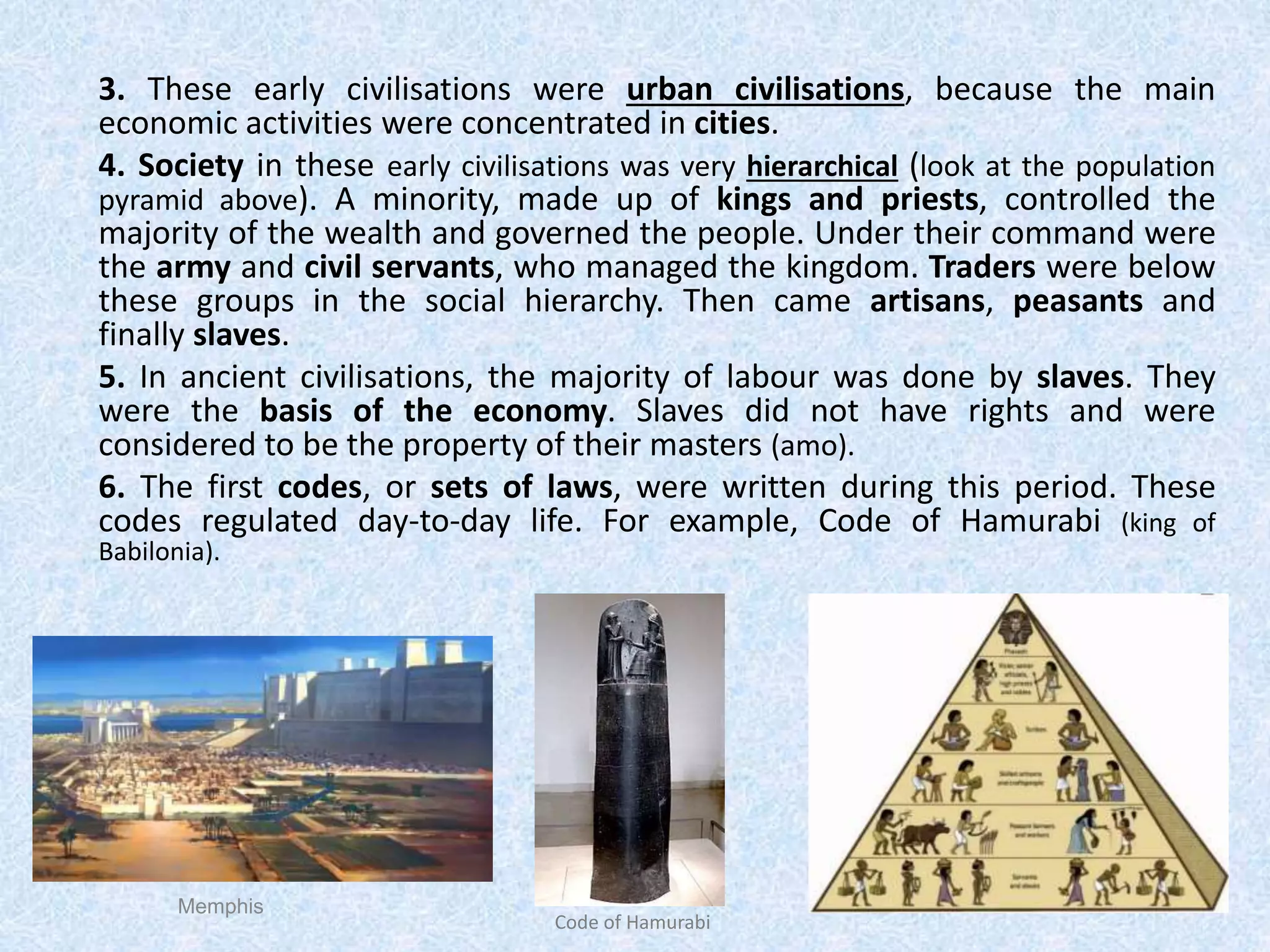 Unit 2. Early civilisation | PPTX