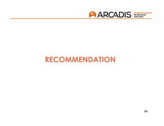 84
RECOMMENDATION
 