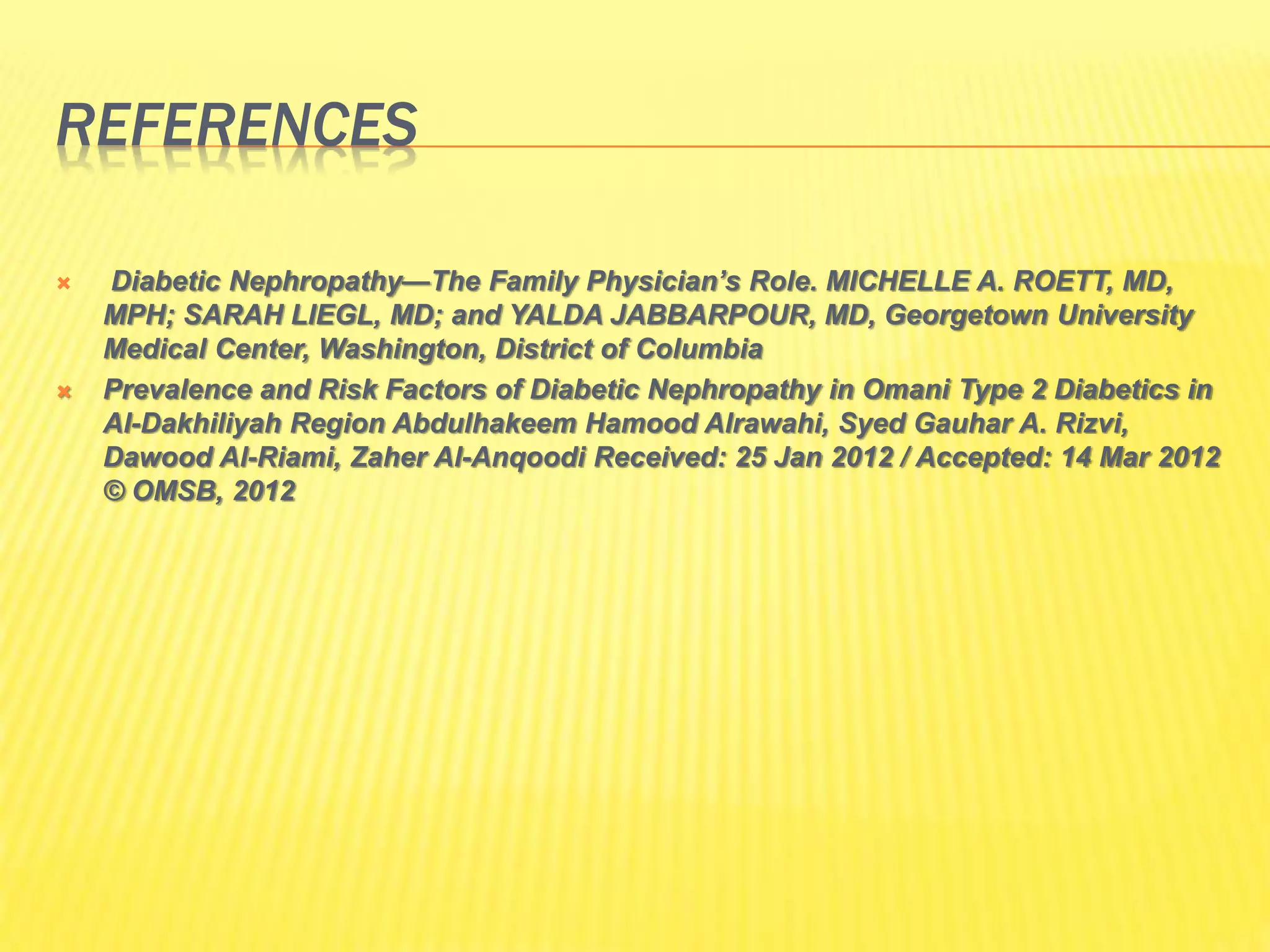 Early Detection Of Diabetic Nephropathy PPT early-detection-of-diabetic-nephropathy-ppt