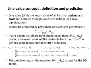 Early generation selection in an intra population recurrent selection breeding program within a synthetic population 