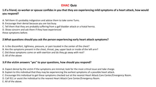 Early heart attack care education | PPT | Free Download