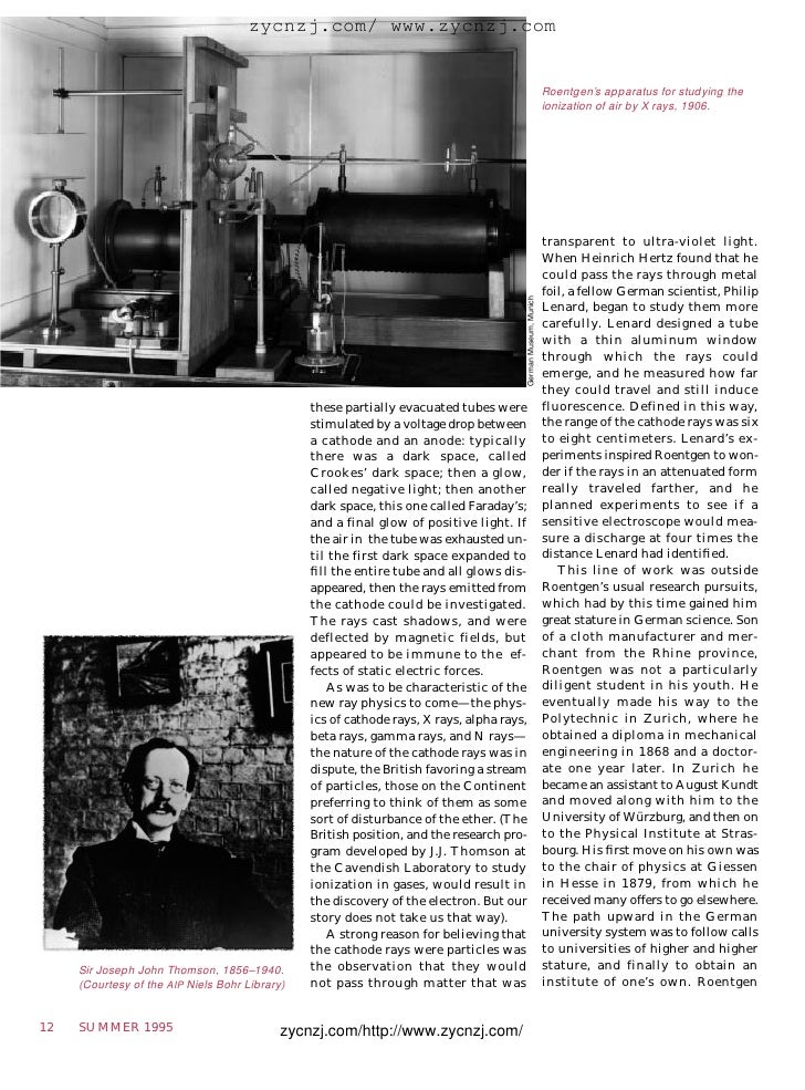 Early history of x rays