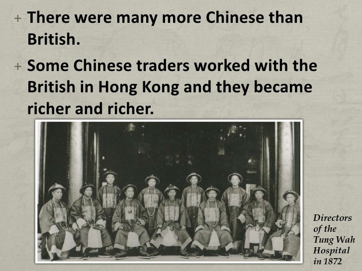 Early hong kong as a british colony