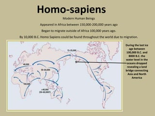 Early human and great migration | PPTX