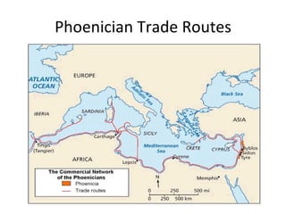 Phoenician Trade Routes 