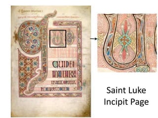 Saint Luke
Incipit Page
 