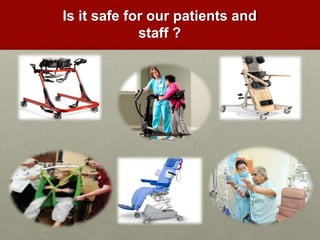 Is it safe for our patients and
staff ?
 