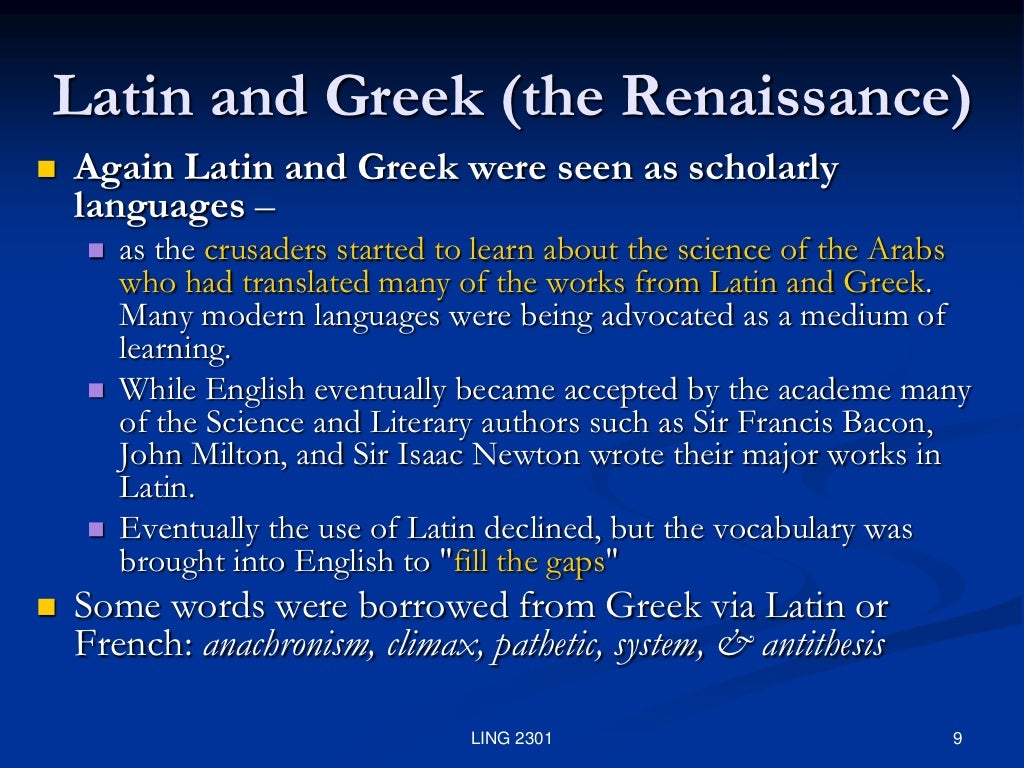 Early modern english