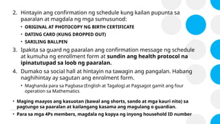 Protocol Tagalog early registration protocol and requirements.pptx