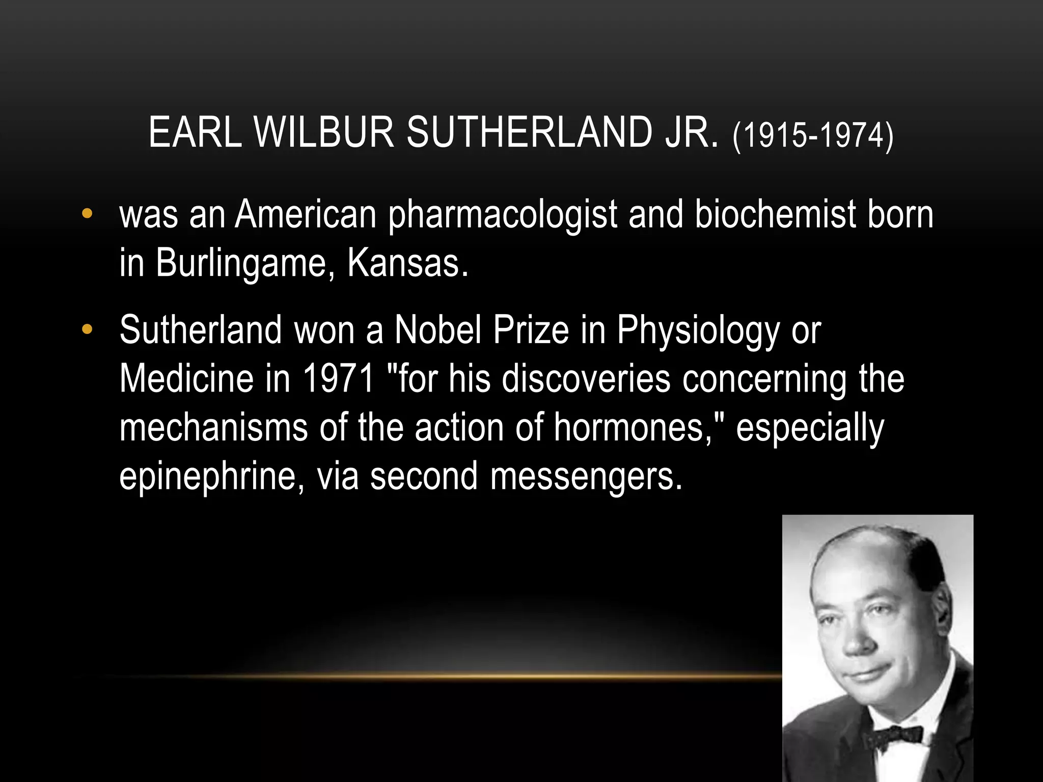Early wilbur sutherland PPT