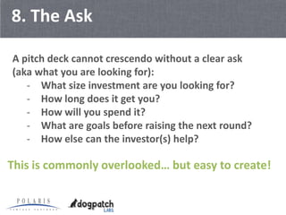 How to Create an Early Stage Pitch Deck